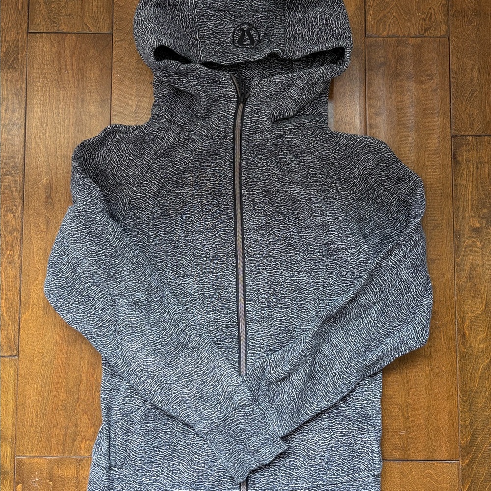 lululemon athletica Black and white zip up jacket